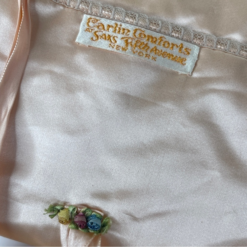 Carlin Comforts Saks 5th Avenue Lingerie Case Satin Large - Picture 9 of 10